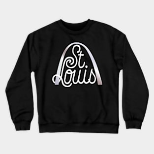 Saint Louis Missouri Souvenir Gateway Arch Traveler Gift Crewneck Sweatshirt